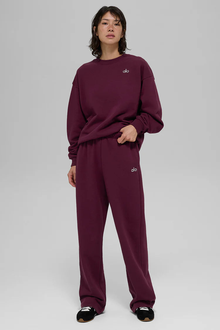 Straight Leg Sweatpant